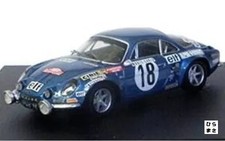 Miniature Car 1/43 Alpine Renault A110 1973 Monte Carlo Rally Andruet Biche
