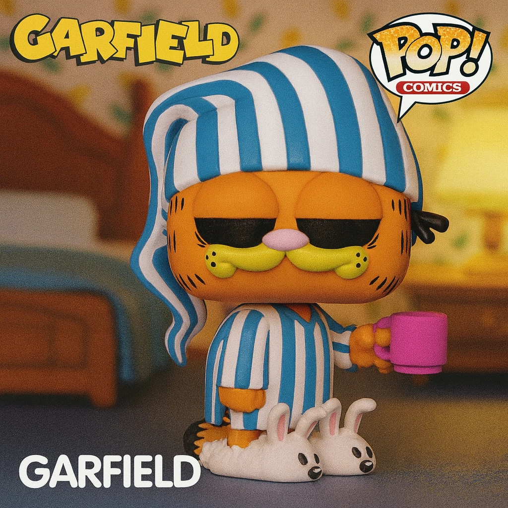 Funko Pop! Comics: Garfield - Garfield with Mug Vinyl Figure