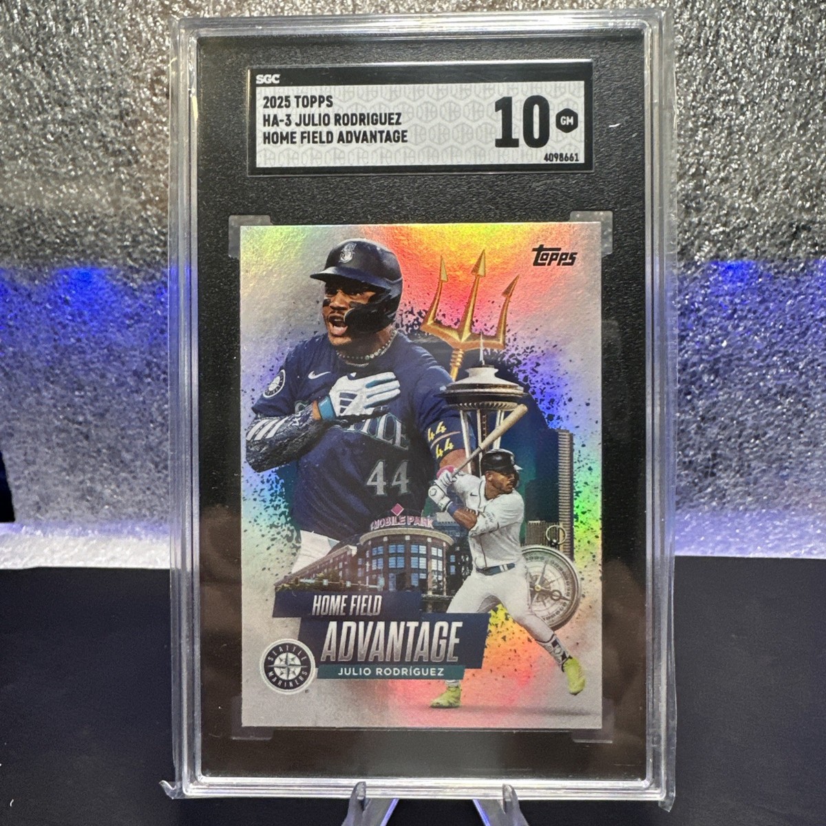 2025 Topps Home field Advantage Julio Rodriguez SGC 10??? | eBay