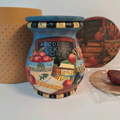 Lang "Homeroom" Candles Melting Pot 2pc School Teacher Susan Winget Tart Warmer - Picture 19 of 24