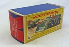 Lesney Matchbox King Size K-10 Tractor Shovel ORIGINAL Empty E Type Box
