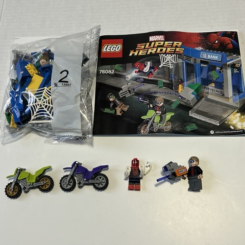 LEGO Marvel Super Heroes: ATM Heist Battle (76082) INCOMPLETE MISSING PARTS