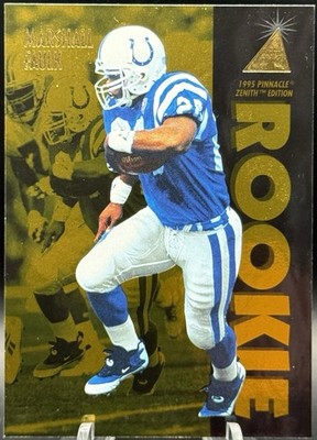1995 Pinnacle Zenith Marshall Faulk #Z131 Rookie Colts RC