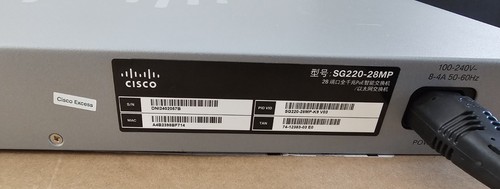 Cisco SG220-28P Smart Switch Gigabit Poe, 28 Ports - Afbeelding 4 van 11