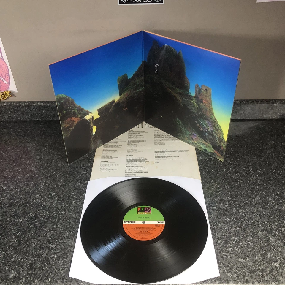 LP VINYL LED ZEPPELIN ALBUM HOUSES OF THE HOLY K 50014 UK 1ST PRESS 1973 NM-/EX - Image 4 of 4