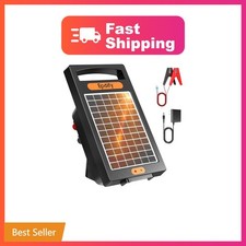 Imagen de Epoify 24-Hour Solar Electric Fence Charger, 0.18J, 10-Mile for Livestock | P...