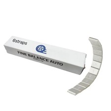 5gr, Gray, Adhesive Stick On Wheel Weights, Easy Peel, Low 5g, 6 strips, gray