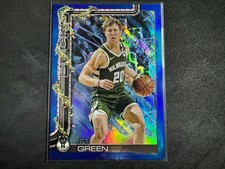 2025-26 Topps Holiday AJ Green #H46 Blue Metallic Glitter 