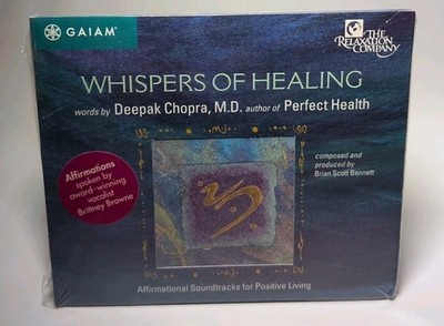Whispers of Healing by Brian Scott Bennett (CD, Apr-2002, Relaxation Music) NEW