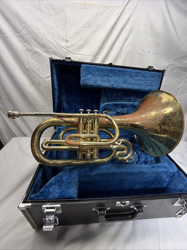 Yamaha YMP 201 Mellophone.                    (serial#: 10200)