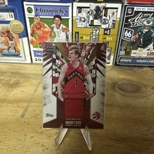 24-25 topps nba woven wonders relics Gradey  dick patch