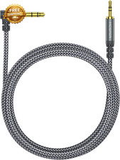 2 Pack 3 5Mm to 2 5Mm Aux Audio Cable 6 6FT 90 Degree Right Cord Compatible