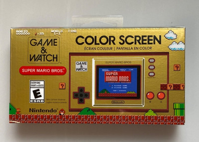 Nintendo Game and Watch Super Mario Bros Color Screen *NEW and Sealed*