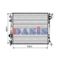 KüHler WasserküHler Passend FüR Nissan Qashqai II Renault Kadjar J11 J11 HA HL