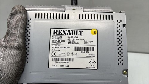 Autorradio original RENAULT CAPTUR 1 PHASE 1 281156367R - Imagen 5 de 19