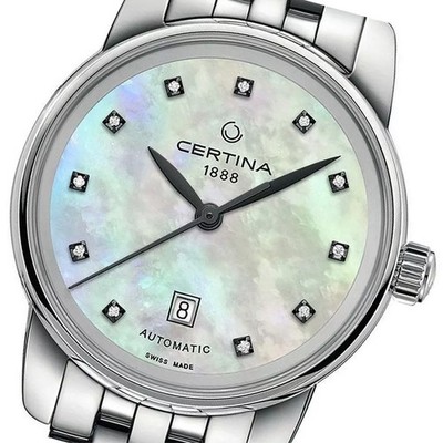 Certina DS Podium Lady Automatic C001007A - 29mm Diamonds Swiss Made