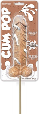 #ad Hott Products Cum Pop Milk Chocolate Lollipop Penis Shaped Hp Htp3235 $13.49