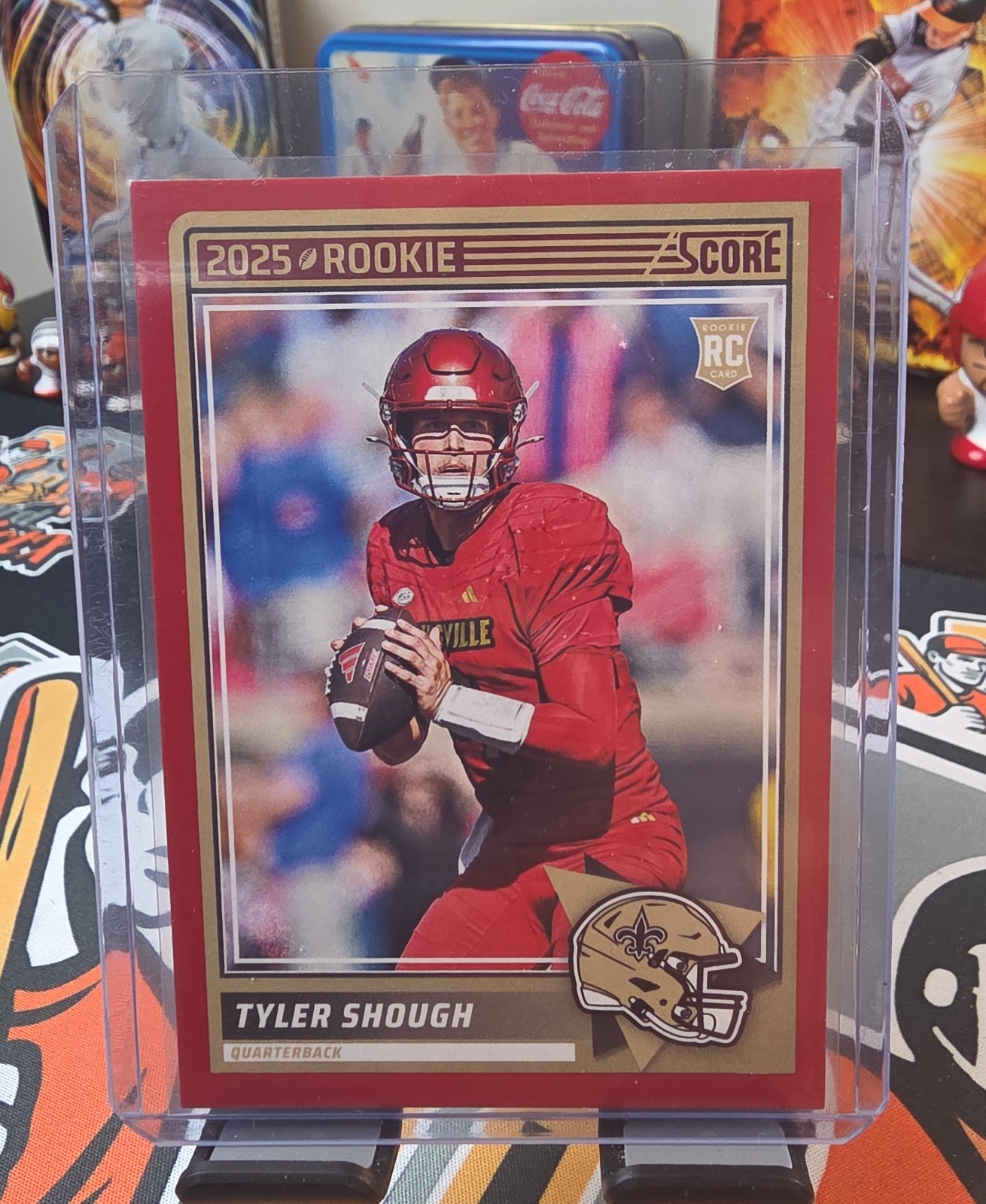 2025 Score - Rookies Tyler Shough #71 Red (RC)