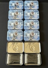 10 Disney Frozen Olaf 30 Cotton Swabs Collectible Metal Tin Case Xmas Gifts NEW