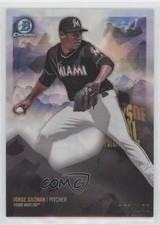 2018 Bowman Chrome Peaks of Potential Atomic Refractor 57/150 Jorge Guzman 0x1