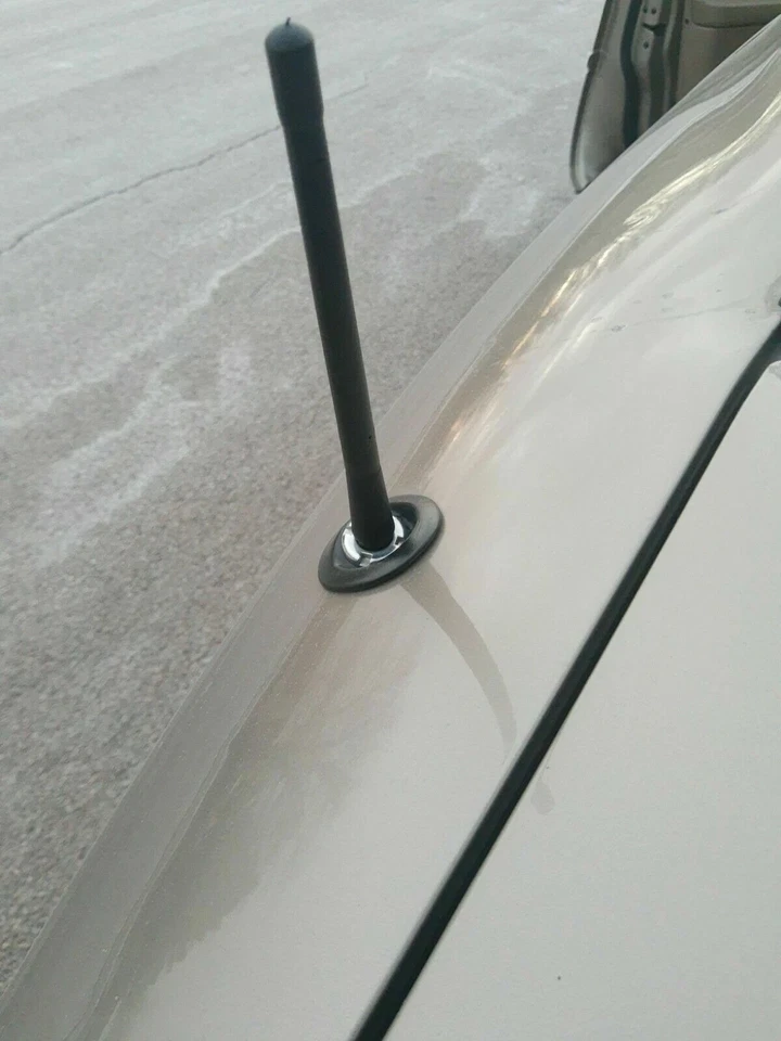 Mástil de antena de goma negro corto de 7" radio AM/FM para Ford Taurus 1986-2009 Foto 4 de 4