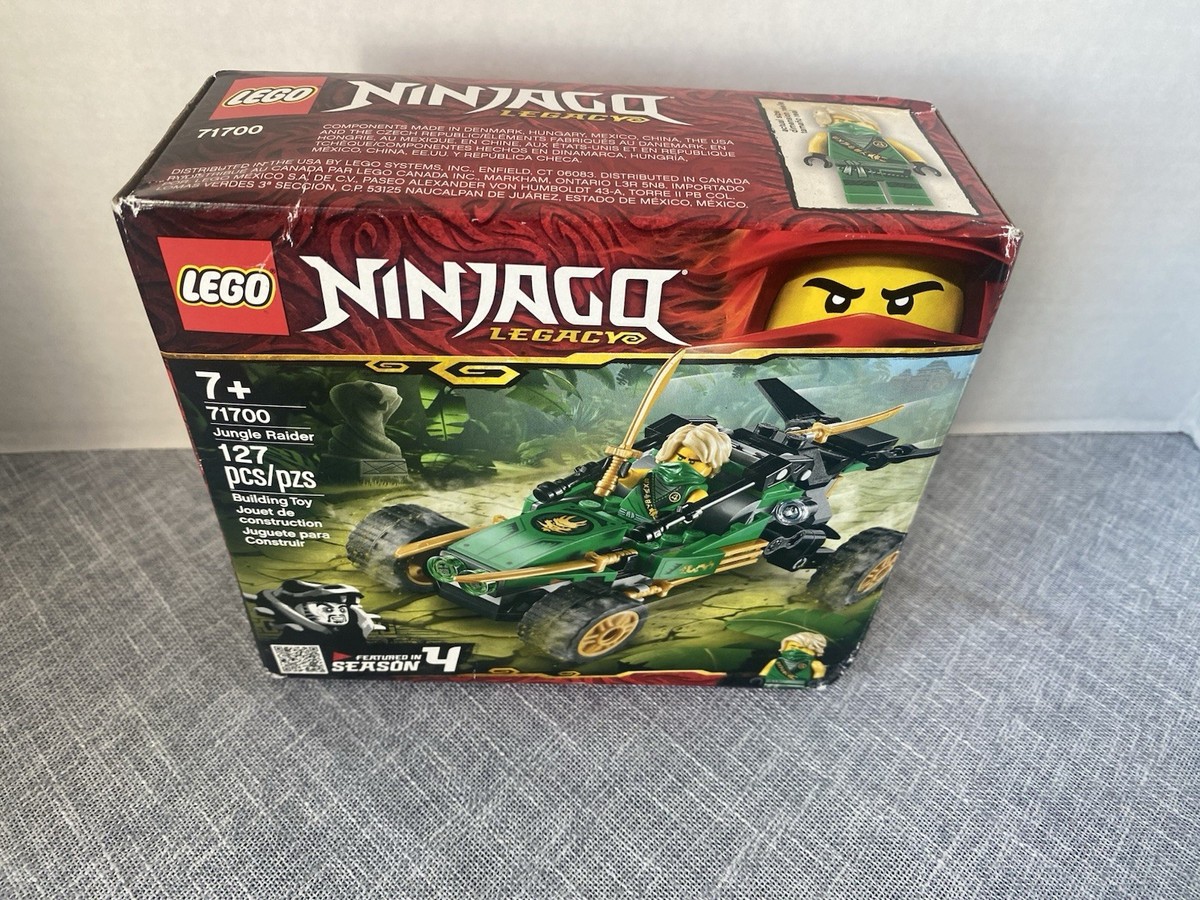 LEGO NINJAGO: Jungle Raider (71700) New Sealed Set. Creased On