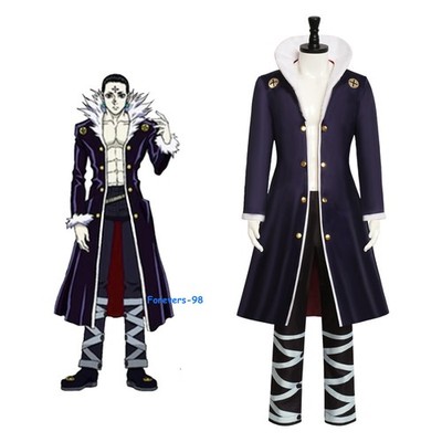 HUNTER×HUNTER Chrollo Lucilfer Anime Cosplay Full Set Costume