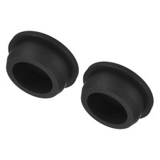2PCS High Temp Silicone Plug t Shaped Solid Stopper Black 45x4x15.5x29mm