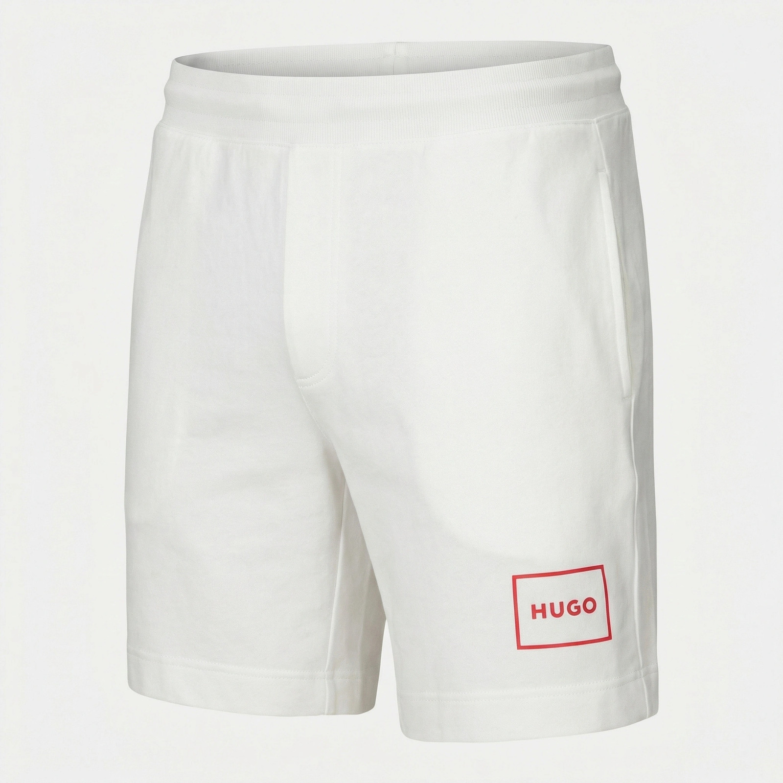 HUGO Laze Herren Wei Kurze Sporthose Baumwolle Alltga Outdoor 50525247-101 9090₽