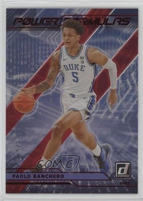 2022 Panini Chronicles Draft Picks Red /149 Paolo Banchero #PF-PAO Rookie RC oh4