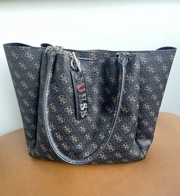 GUESS shopper shoulder bag crossbody brown