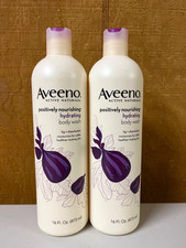 2 Aveeno Active Naturals Positively Nourishing Hydrating Body Wash 16 Oz. Each