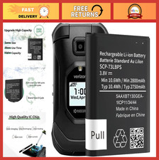 High Capacity 2800mAh Battery for Kyocera DuraXV Extreme E4810 Flip Phone
