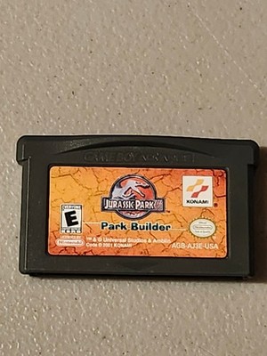 Jurassic Park III: Park Builder (Nintendo Game Boy Advance, 2001)