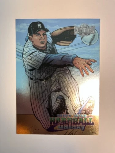 1998 Metal Universe Hardball Galaxy Derek Jeter #208 NY Yankees HOF‼️5 WS🏆MVP