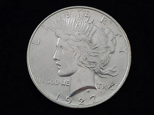 1927-D Peace Silver Dollar Uncirculated NICE!