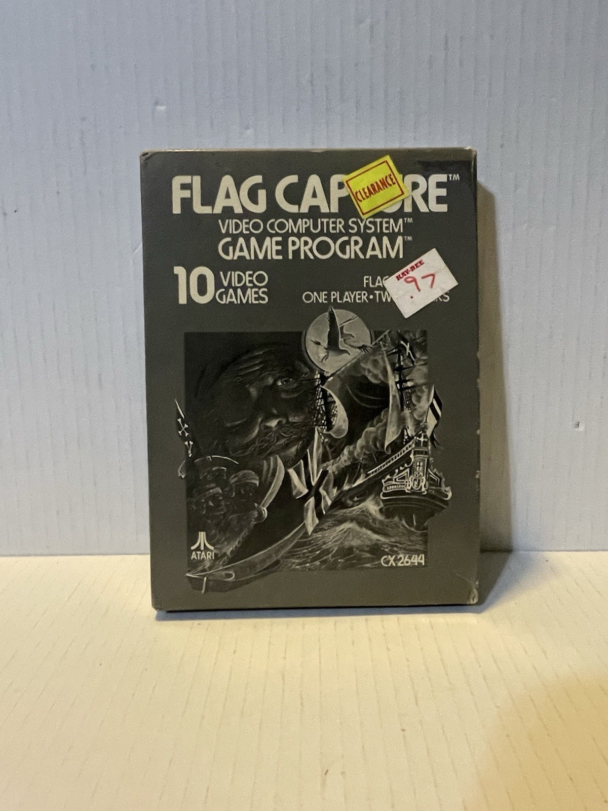 Atari 2600 Flag Capture (1986) Rare Silver Box – New Factory Sealed With Tags