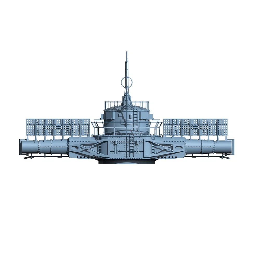IJN Battleship Yamato 1945 Full Hull Model Kit Pontos Model -70002R1