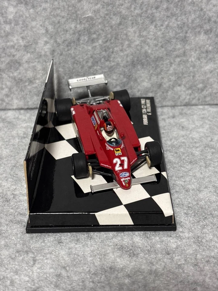 Modellino auto pressofuso PMA 1/43 Ferrari 126 C2 1982 Gilles Villeneuve - Immagine 3 di 4