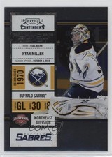 2010-11 Panini Playoff Contenders Playoff Ticket 62/100 Ryan Miller #82 0uw