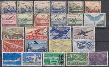 Flugzeuge Schweiz gestempelt ungebraucht 10137