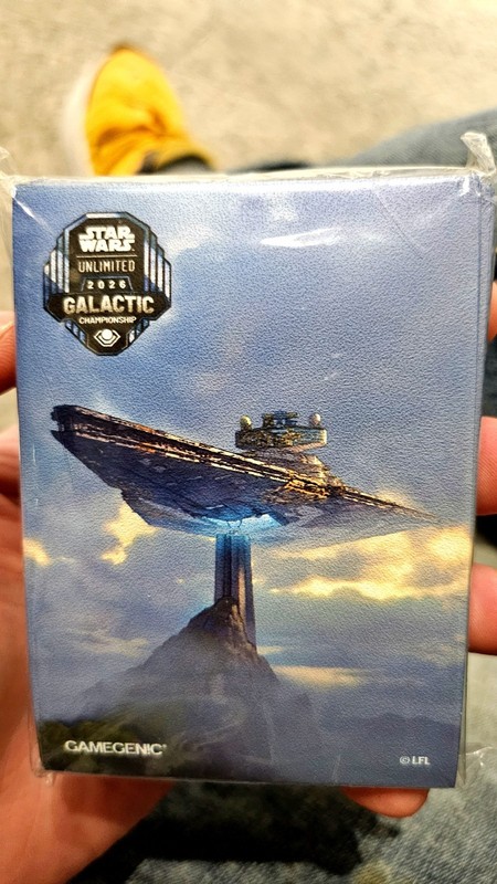 Star Wars Unlimited 2026 Galactic Championship Chimaera Sleeves 1 pack