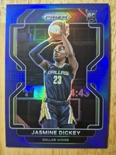 Jasmine Dickey | 2022 Panini Prizm WNBA #41 Blue RC Dallas Wings /149