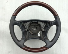 MB Mercedes-Benz W215 W220 S-class OEM Wood & Leather steering wheel