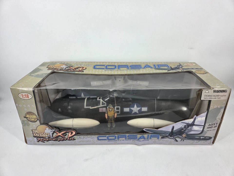 The Ultimate Soldier F4Y-1D Corsair W Pilot Xtreme Detail 1:18 Scale 10127 - Image 2 of 4