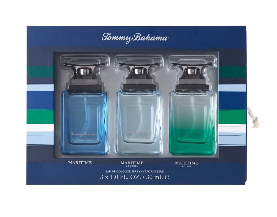 Tommy Bahama Maritime Journey Voyage Mini 3 piezas Set de regalo 3 X 1 oz (envejecido) Foto 3 de 3