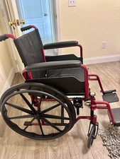 Drive Medical BLS20FBD-SF 20 inch Streak Wheelchair with Flip Back Desk Arms...