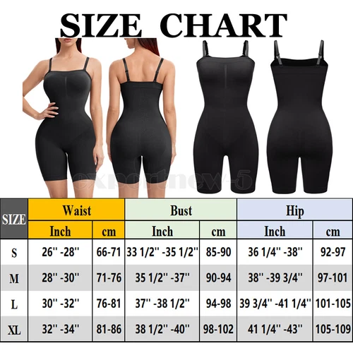 Seamless Bodysuit for Women Tummy Control Shapewear Mid-Thigh Full Body Shaper - Picture 20 of 35