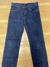Gap Straight Jeans Boys Size 14 Dark Blue Youth Casual Denim Pants Original
