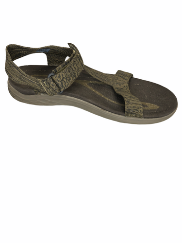 Teva Terra Floaters Mens Sandals 12 Knit Green Black 1091592 Flats Slip on  | eBay